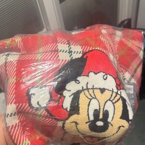 Disney Red Plaid Men's Sweater